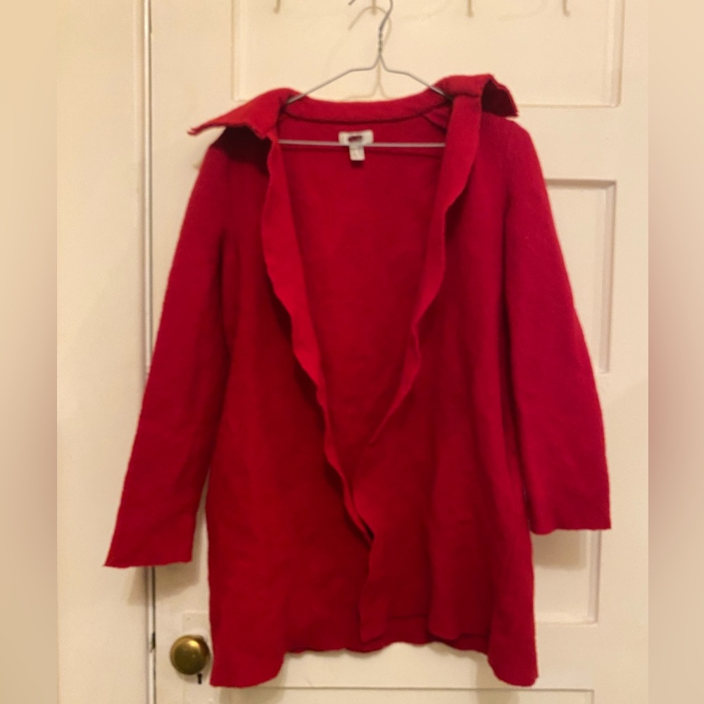 Felt open jacket